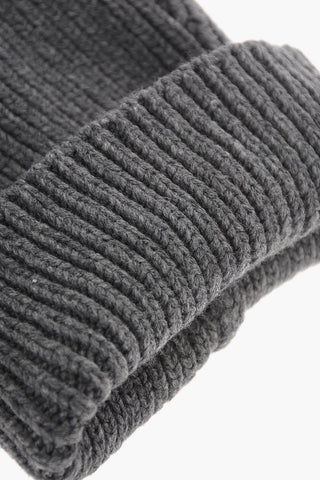 Knitted Ribbed Balaclava