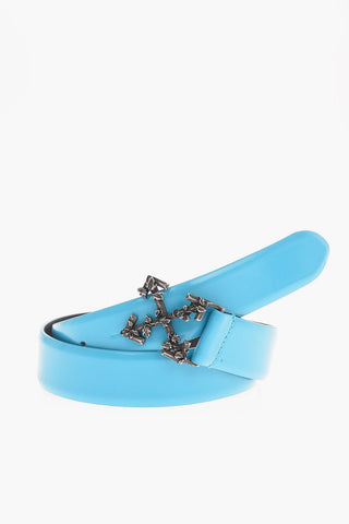 Cintura MIRROR ARROW in Pelle 30mm