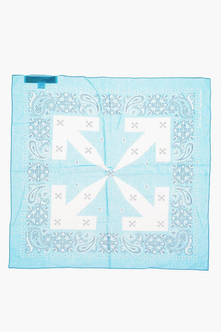 Paisley patterned ARROW CROSS Foulard