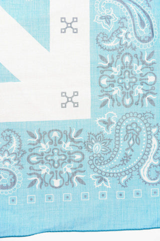 Paisley patterned ARROW CROSS Foulard