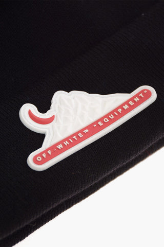 Embroidered Logo Beanie Hat