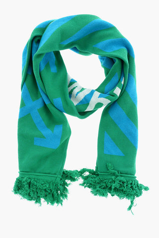 Fringed ARROW CROSS Scarf