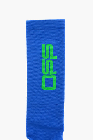 Embroidered Logo Long Socks