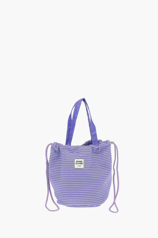 CIRCULAR MESH Bucket Bag