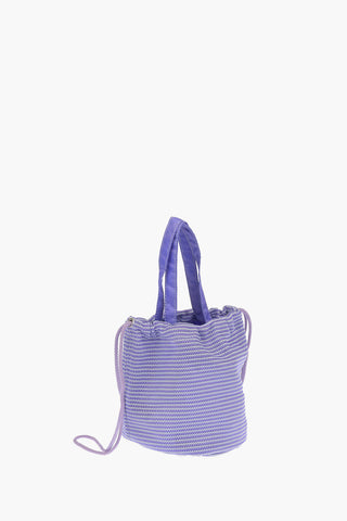 CIRCULAR MESH Bucket Bag