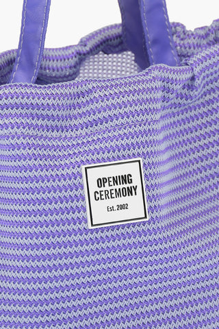 CIRCULAR MESH Bucket Bag