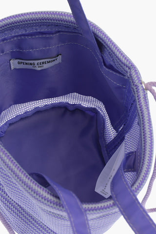 CIRCULAR MESH Bucket Bag