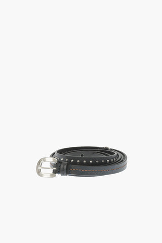 10mm Leather B-DOUST Slim Belt