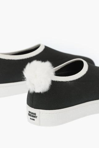 BOBBY SOCK POM POM Slip on
