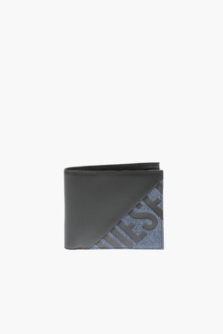 Portafoglio HIRESH S in Pelle e Denim