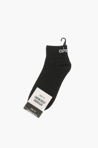 Logo Embroidered Socks