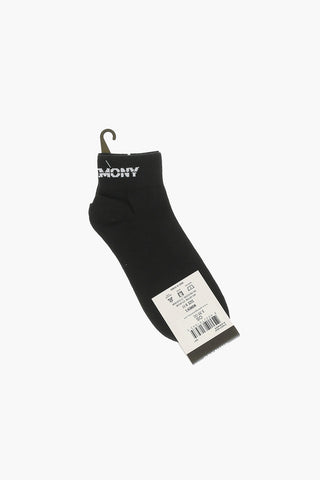 Logo Embroidered Socks