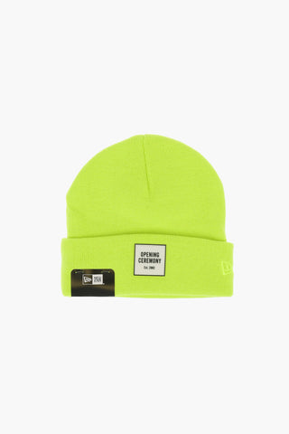 Logo Embroidered Beanie Hat