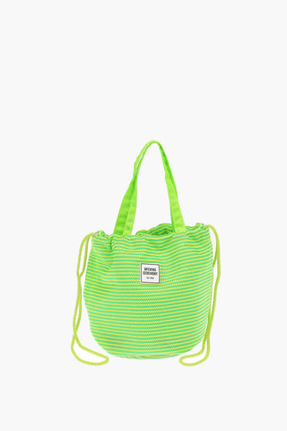 CIRCULAR MESH Bucket Bag