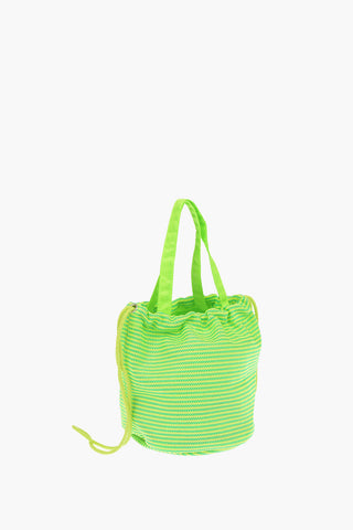 CIRCULAR MESH Bucket Bag