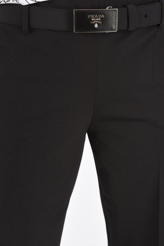 bootcut pants with Belt