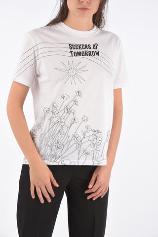 t-shirt Stampa Fiori