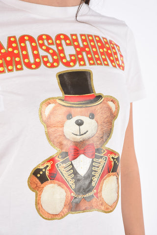COUTURE! Logo Printed TEDDY BEAR T-shirt 
