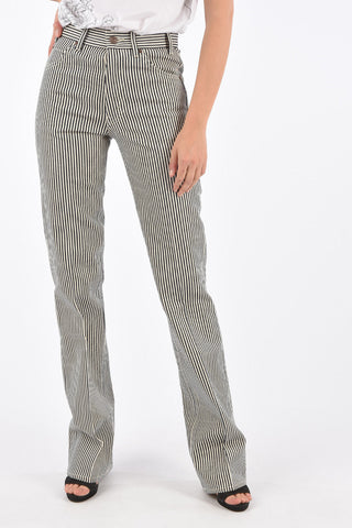 wide jeans awning striped a vita alta