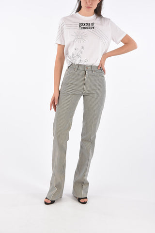wide jeans awning striped a vita alta