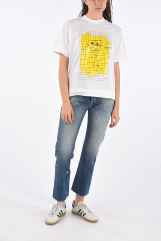 jeans crop FAREXX a vita regolare
