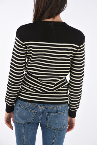 Awning Striped Crew-Neck Sweater