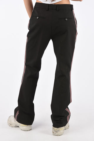 Mid-Waist Piping Pants