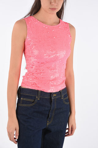 sequined YARO top
