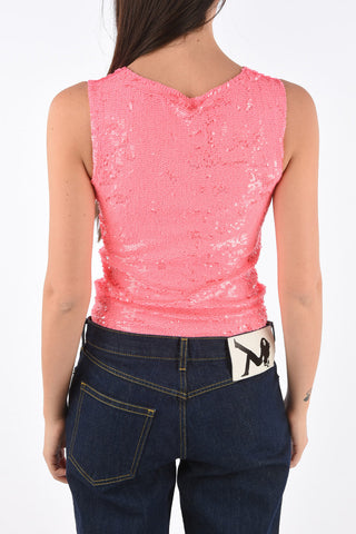 sequined YARO top
