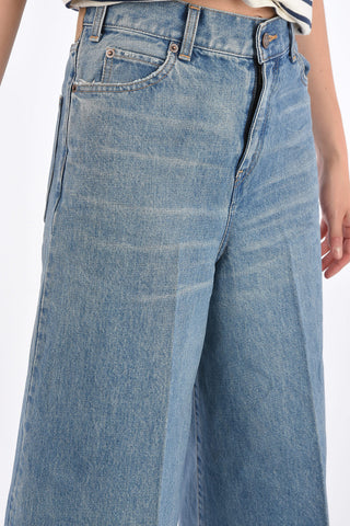 Wide Leg High Waist Jeans 