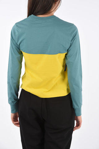 t-shirt con stampa logo