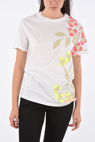 Floral Crew-Neck T-Shirt
