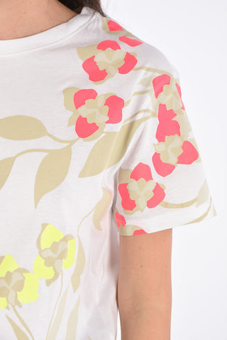 Floral Crew-Neck T-Shirt