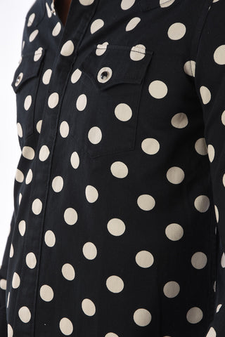 Camicia a Pois in cotone