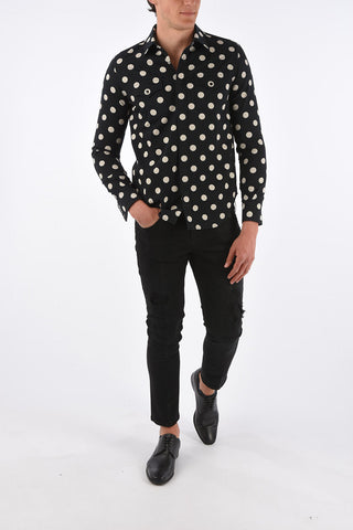 Camicia a Pois in cotone