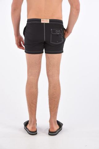 costume da bagno boxer con elastico in vita