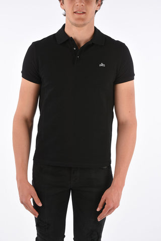 Polo 3 bottoni in cotone pique’
