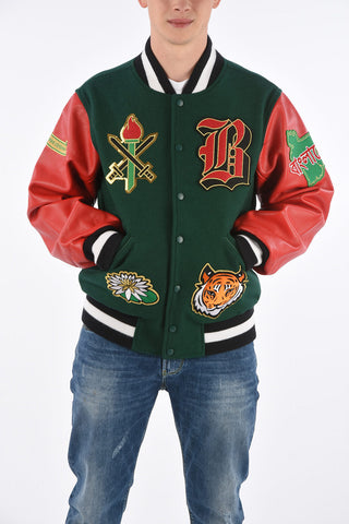 Leather Details BANGLADESH Varsity Bomber