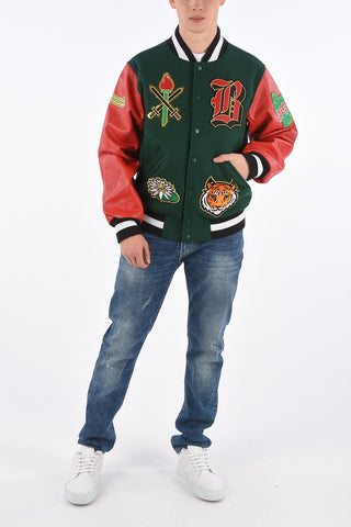 Leather Details BANGLADESH Varsity Bomber