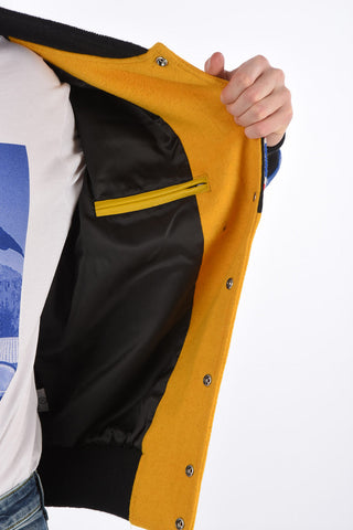 Leather Sleeve COLUMBIA Varsity Bomber