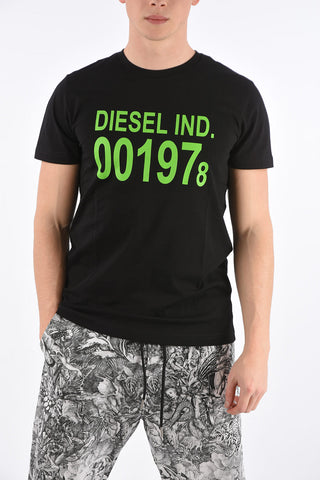 Logo Print T-DIEGO-001978 Crewneck T-Shirt