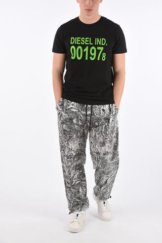 Logo Print T-DIEGO-001978 Crewneck T-Shirt