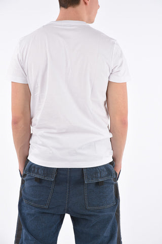 Logo Print T-DIEGO-QA Crewneck T-Shirt