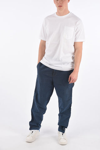 T-Shirt Girocollo T-JUST-POCKET-T17 in Cotone