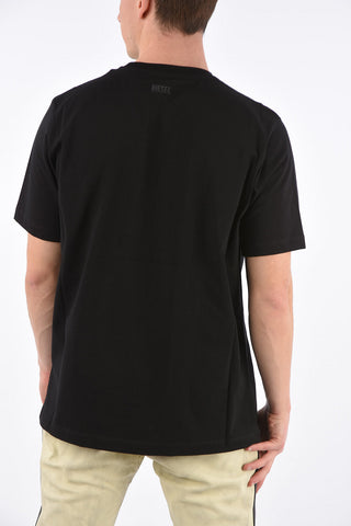 T-Shirt Girocollo T-JUST-POCKET-T17 in Cotone