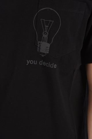 T-Shirt Girocollo T-JUST-POCKET-T17 in Cotone
