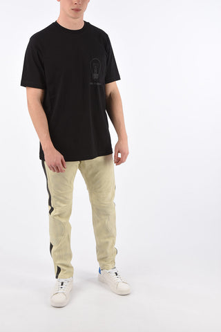 T-Shirt Girocollo T-JUST-POCKET-T17 in Cotone