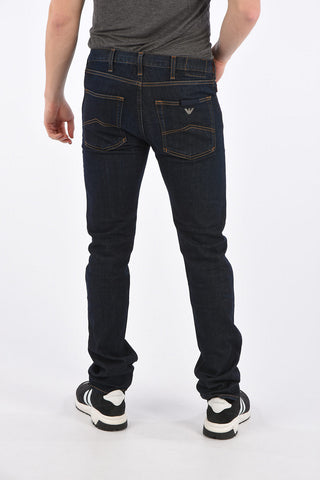 ARMANI JEANS 18cm Stretch Denim J45 Slim Fit Jeans L.34