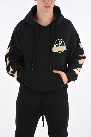 Hooded TAPE ARROWS Sweatshirt
