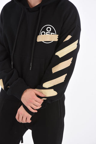 Hooded TAPE ARROWS Sweatshirt